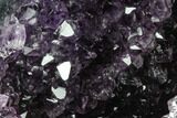 Deep Purple Amethyst Geode - Uruguay #113834-5